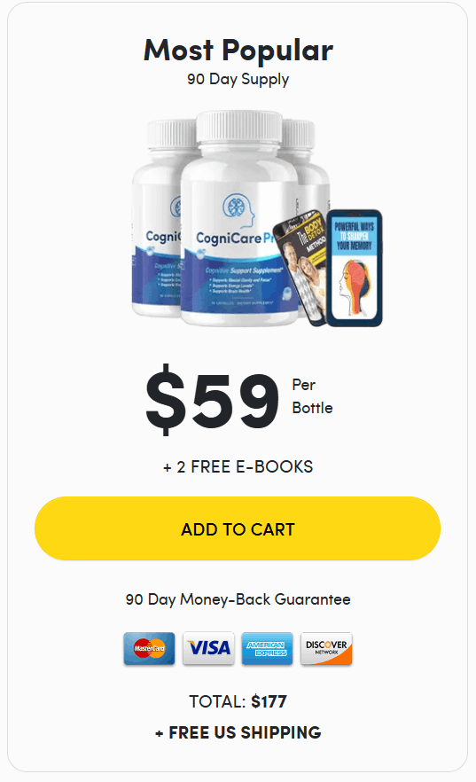 CogniCare Pro 3 $49/bottle